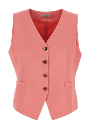 Alberto Biani buttoned vest - Pink