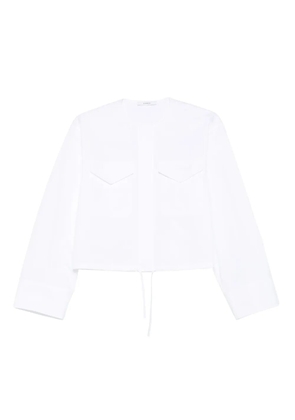 Givenchy pocket drawstring shirt - White