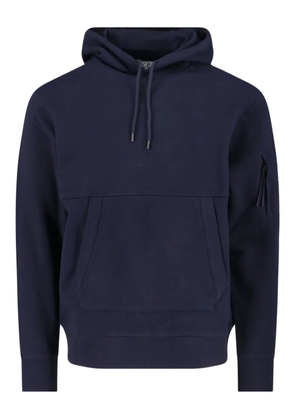 C.P. Company lens-detail hoodie - Blue