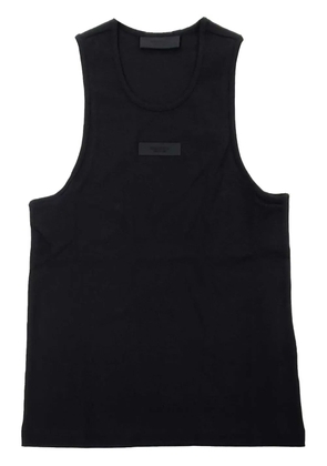 FEAR OF GOD ESSENTIALS logo-appliqué cotton tank top - Black