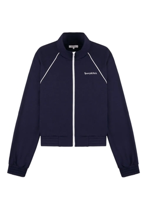 Sporty & Rich zip trim top - Blue