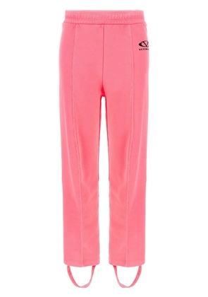 VETEMENTS Oval Logo track pants - Pink