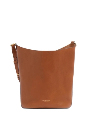 The Bridge Luce Soft leather bucket bag - Brown