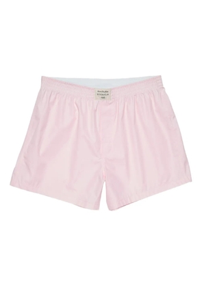 Acne Studios elasticated cotton shorts - Pink