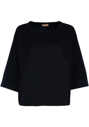 CLOUDS crew-neck jumper - Black