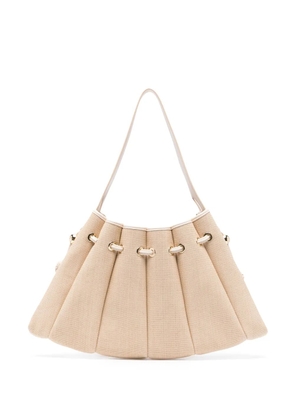 Themoirè Calipso shoulder bag - Neutrals