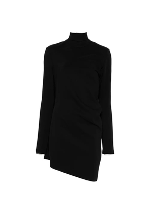 TOTEME high-neck twist blouse - Black