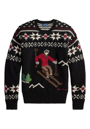 Polo Ralph Lauren skier long-sleeve jumper - Black
