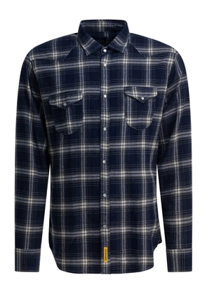 B.D. Baggies plaid pockets shirt - Blue