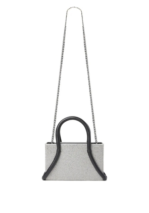 Kara Tubular Midi shoulder bag - Silver