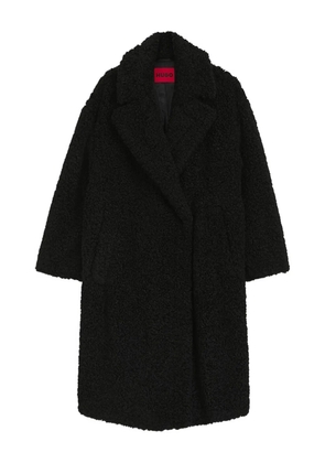 HUGO double-breasted coat - Black