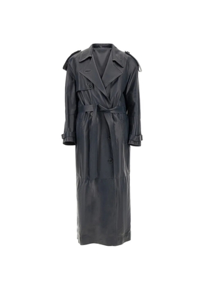 Salvatore Santoro belted trench coat - Black