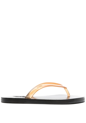 Ancient Greek Sandals Saionara Jelly flip flops - Brown