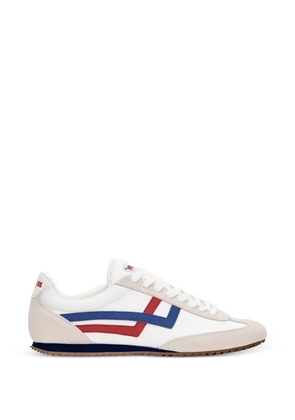 Pro-Keds Racer 77 leather-inserts sneakers - White