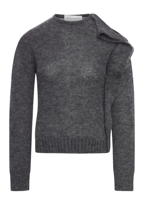Niccolò Pasqualetti ruffle-detail jumpers - Grey