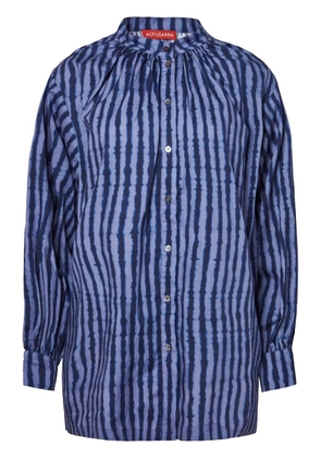Altuzarra Teresa striped cotton shirt - Blue