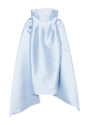 Solace London Renee strapless midi dress - Blue