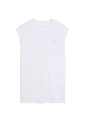 On logo t-shirt - White
