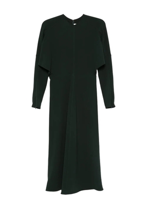 Victoria Beckham long sleeve dress - Green