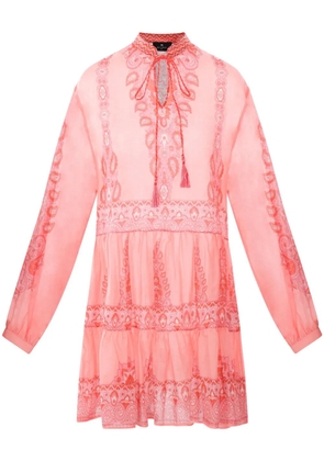 ETRO paisley-print mini dress - Red