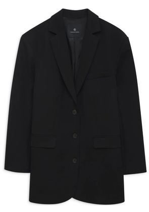 ANINE BING Quinn wool blazer dress - Black