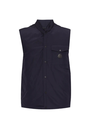 Moncler Sahel buttoned pocket gilet - Blue