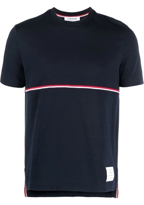 Thom Browne RWB stripe T-shirt - Blue