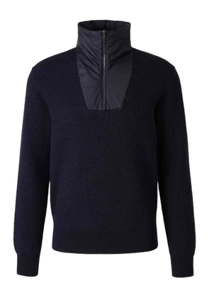 Herno cotton zip-up sweatshirt - Blue