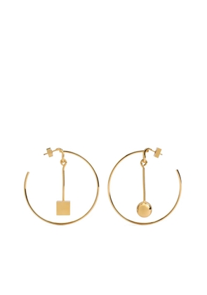 Jacquemus Les Creoles Nodo earrings - Gold