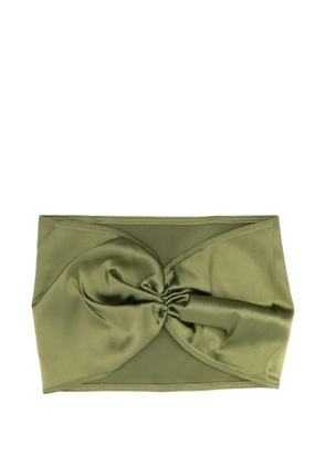Jennifer Behr twisted hair wrap - Green