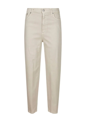 DONDUP Bessie five-pocket trousers - Neutrals