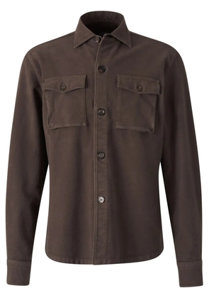 Vincenzo Di Ruggiero cotton shirt - Brown