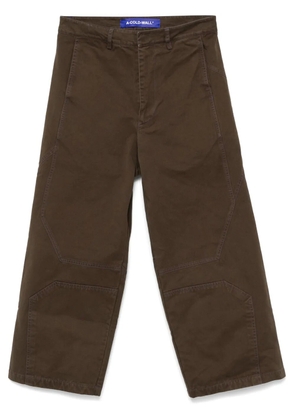 A-COLD-WALL* Format wide-leg trousers - Brown