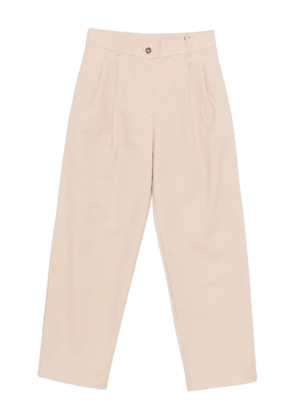 Calvin Klein button pleated trousers - Neutrals