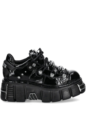 NEW ROCK 60mm platform sneakers - Black