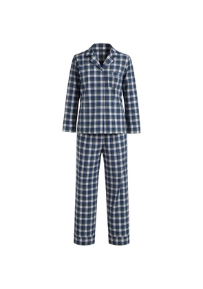 Polo Ralph Lauren checked-pattern pyjama set - Blue