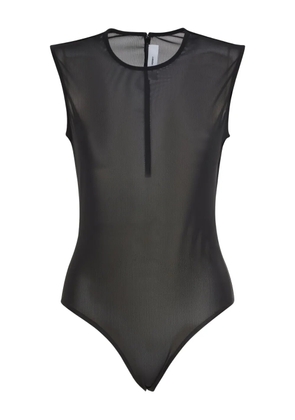 Alex Perry sheer bodysuit - Black