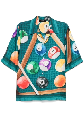 AMIRI Billiards bowling shirt - Green