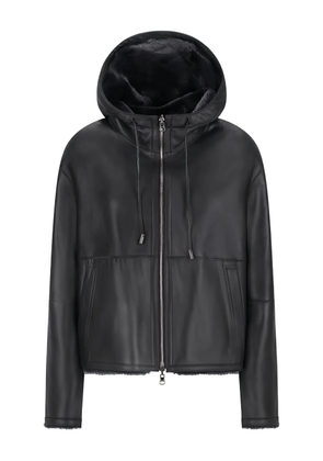 Desa 1972 reversible hooded jacket - Black