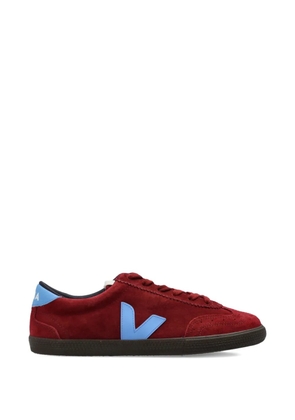 VEJA Volley suede grenat aqua eagle - Red