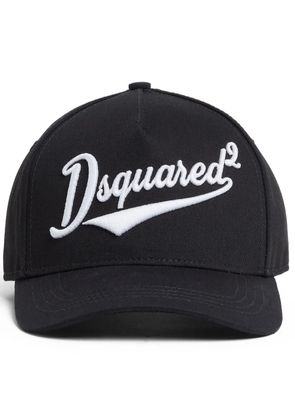 DSQUARED2 embroidered logo cap - Black