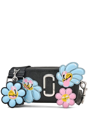 Marc Jacobs x Hattie Stewart flower-embellishment crossbody bag - Black