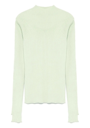 Victoria Beckham ribbed top - Green