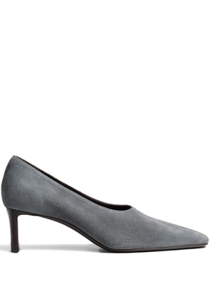 KHAITE 50mm Cecilia heeled pumps - Grey