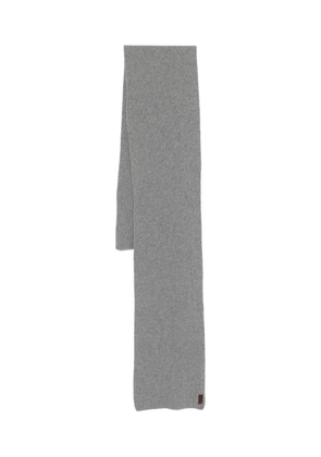 Paul & Shark ribbed wool scarf - Grey