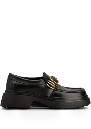 Tod's leather loafers - Black