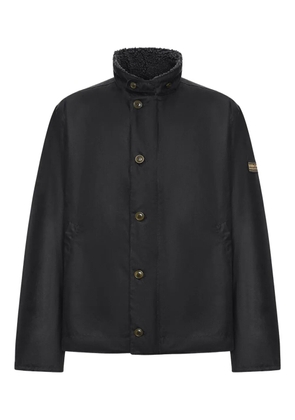 Barbour high-neck buttoned jacket - Black