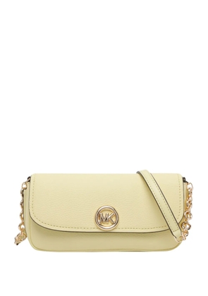 Michael Michael Kors logo-plaque shoulder bag - Yellow