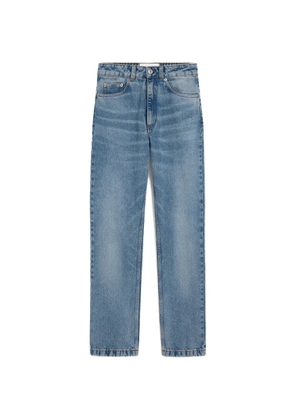 AMI Paris cotton straight-leg blue jeans