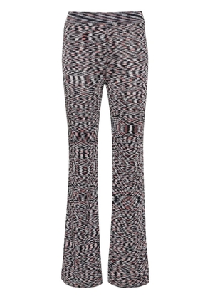 Missoni high-waist flared trousers - Blue